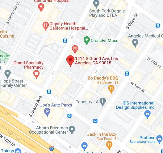Downtown LA Map